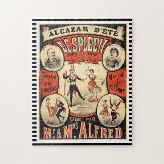 "Le Spleen" Frans Poster Jigzaag Puzzle Legpuzzel