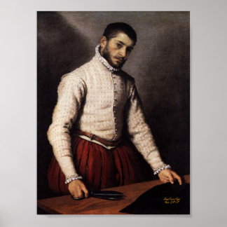 Le Tailleur , the Tailor Giovanni Battista Moroni Poster