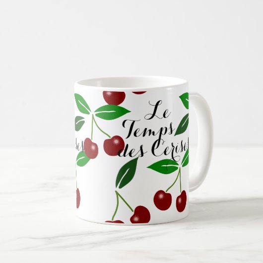 Le Temps des Cerises Fresh Cherries Koffiemok (Voorkant rechts)