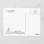 Le Terrible, Warship of Louis XIV Briefkaart (Achterkant)