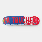 LE TOUCHE JMT PARIJS 7 3/4" Skateboard Deck (Horizontaal)