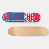 LE TOUCHE JMT PARIJS 7 3/4" Skateboard Deck (Horizontaal)