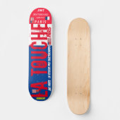 LE TOUCHE JMT PARIJS 7 3/4" Skateboard Deck (Voorkant)