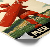 Le Touquet Paris-Plage Poster (Hoek)