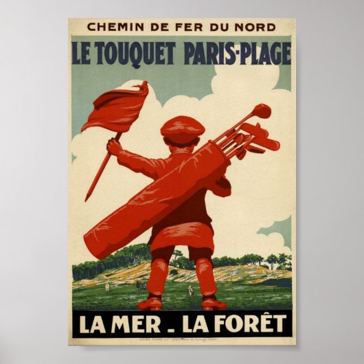 Le Touquet Paris-Plage Poster (Voorkant)