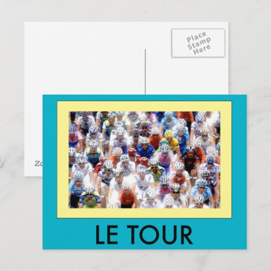 Le Tour Briefkaart (Voorkant / Achterkant)