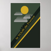 Le Tour de France Poster (Voorkant)