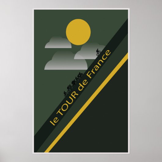 Le Tour de France Poster (Voorkant)