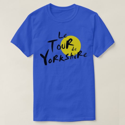 Le Tour de Yorkshire T-shirt (Design voorkant)