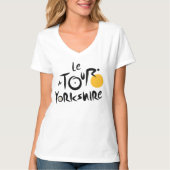 Le Tour de Yorkshire Women's T-Shirt (Voorkant)