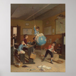 Le Tour du Monde door André Henri Dargelas - poste Poster