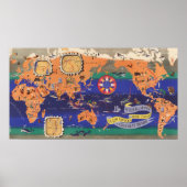 Le Tour du Monde Poster (Voorkant)