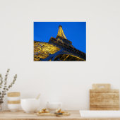 Le Tour Eiffel Poster (Keuken)