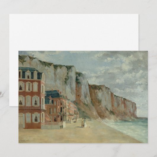 Le Tréport | Louise Abbéma (Voorkant / Achterkant)