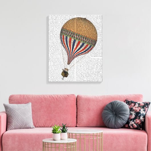 Le Tricolore Canvas Afdruk (Insitu (Woonkamer))