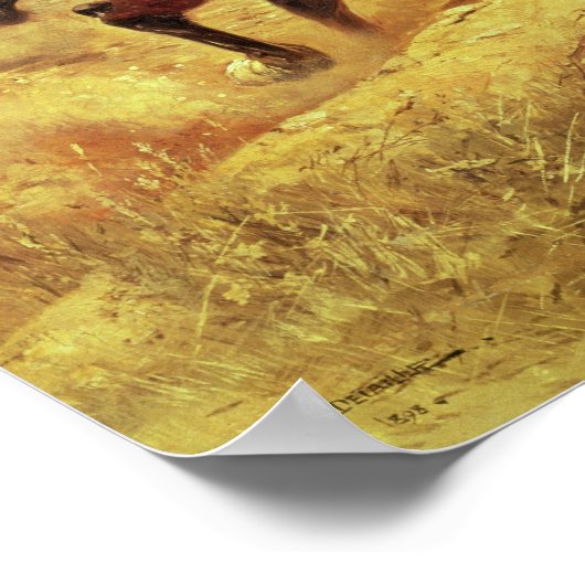 Le Trophee, 1806, 4th Dragoon Regiment, 1898 Poster (Hoek)