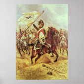 Le Trophee, 1806, 4th Dragoon Regiment, 1898 Poster (Voorkant)