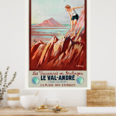 Le Val André France Vintage Poster 1930 (Keuken)