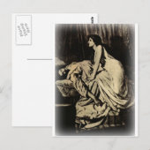 Le Vampire by Burne-Jones 1897 Briefkaart (Voorkant / Achterkant)