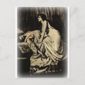 Le Vampire by Burne-Jones 1897 Briefkaart (Voorkant)