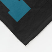 Le Vault Funny Levault Vaulting You Run I Fly  Fleece Deken (Hoek)