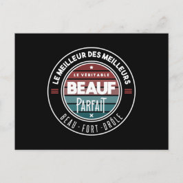 Le véritable beauf parfait briefkaart