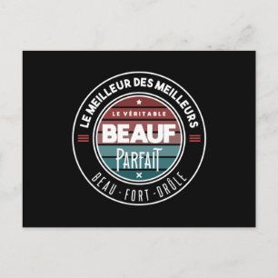 Le véritable beauf parfait briefkaart