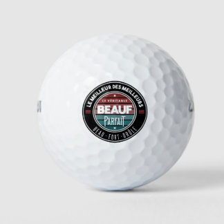 Le véritable beauf parfait golfballen