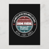 Le véritable demi frère parfait briefkaart (Voorkant)