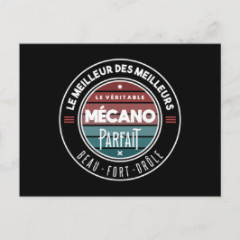 Le véritable mécano parfait briefkaart