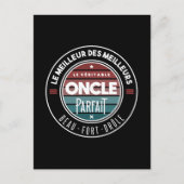 Le véritable oncle parfait briefkaart (Voorkant)