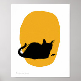 Le Vomit de Chat Poster
