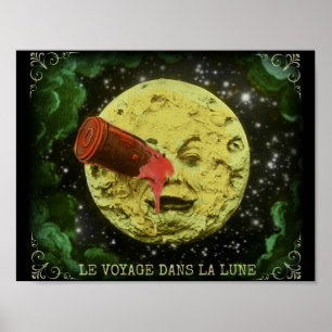 Le Voyage dans la Lune/A Trip to the Moon Poster