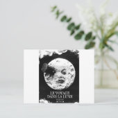 Le Voyage Dans La Lune (een reis naar de maan) Briefkaart (Staand voorkant)