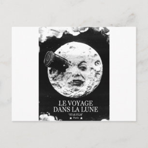 Le Voyage Dans La Lune (een reis naar de maan) Briefkaart