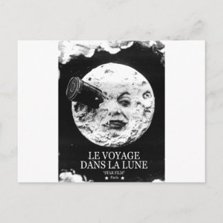 Le Voyage Dans La Lune (een reis naar de maan) Briefkaart