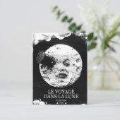 Le Voyage Dans La Lune (een reis naar de maan) Briefkaart (Staand voorkant)