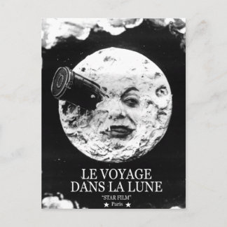 Le Voyage Dans La Lune (een reis naar de maan) Briefkaart