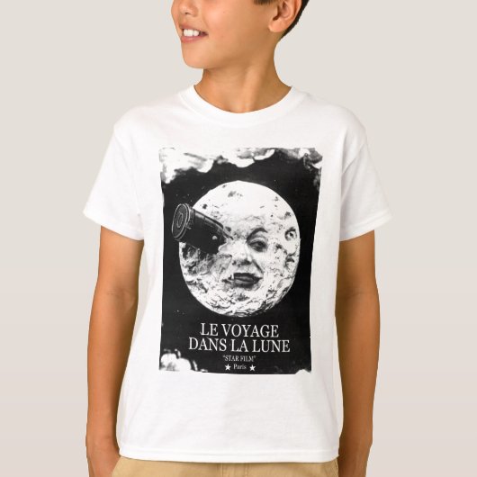Le Voyage Dans La Lune (een reis naar de maan) T-shirt (Voorkant)