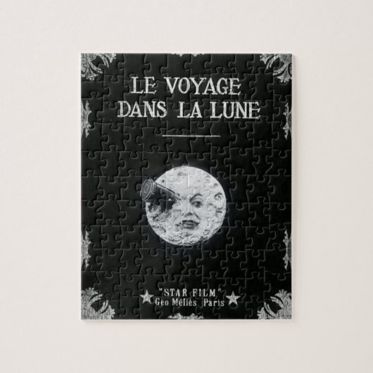 Le Voyage dans la Lune Retro - Een reis naar de ma Legpuzzel (Verticaal)