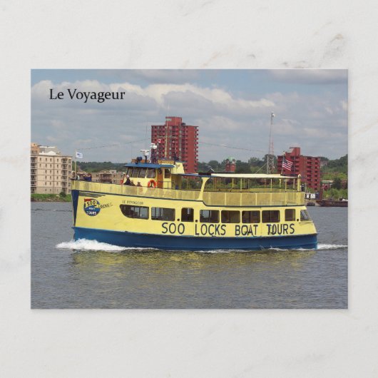 Le Voyageur Post Kaart (Voorkant)