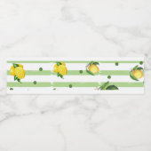 le waterfles etiket (Enkel label)