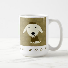 Le Wof Cute Puppy Dog Koffiemok