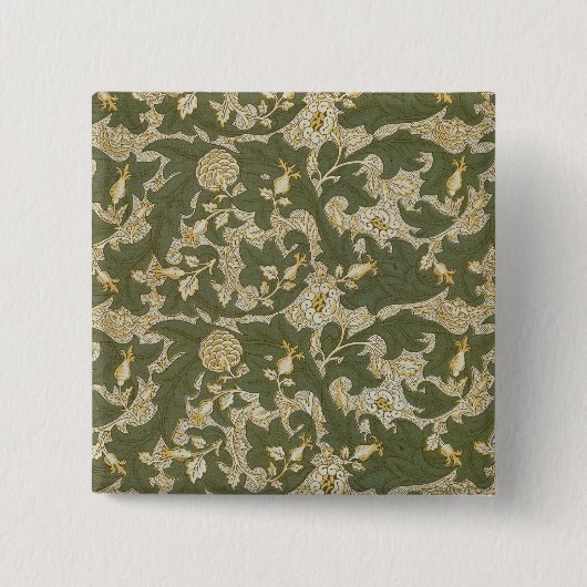 Lea 1912 vierkante button 5,1 cm (Voorkant)