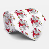 Leach Family Crest Stropdas (Opgerold)