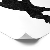 Leachie New Caledonian Gecko Artsy Distressed  Poster (Hoek)