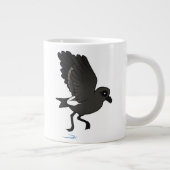 Leach's Storm Petrel (flutter) Grote Koffiekop (Rechts)