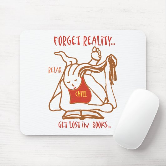 LEAD bookworm mousepad Muismat (Met muis)