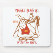 LEAD bookworm mousepad Muismat (Voorkant)