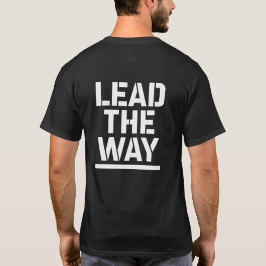 Lead the Way T-shirt (Achterkant)